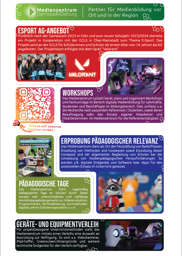 Handout Medienzentrum Vorschau Bild